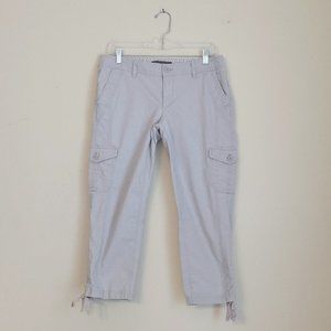 Eddie Bauer cropped cargo pants
